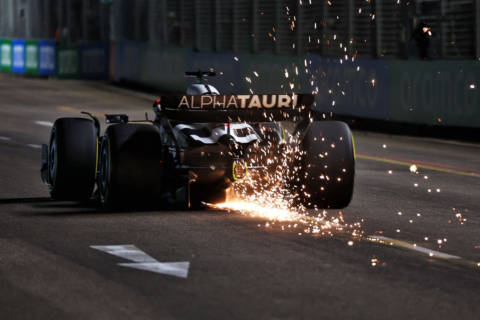 Leclerc fastest in Singapore as lizards interrupt track action in FP1