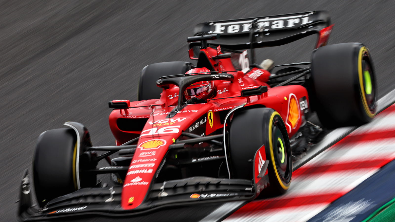 Leclerc's revelation about driving style tweak - and verdict on Ferrari's floor