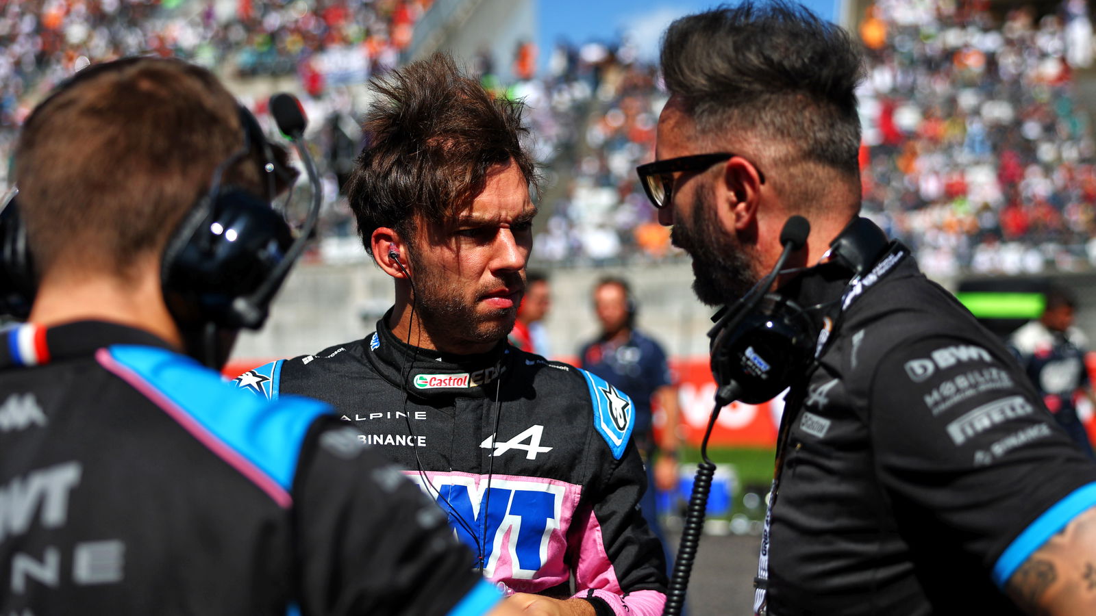 Alpine drama as Gasly fumes at late team order to swap cars 