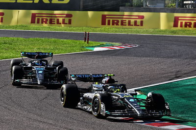 Wolff stand-in responds to Russell-Hamilton argy-bargy at Suzuka