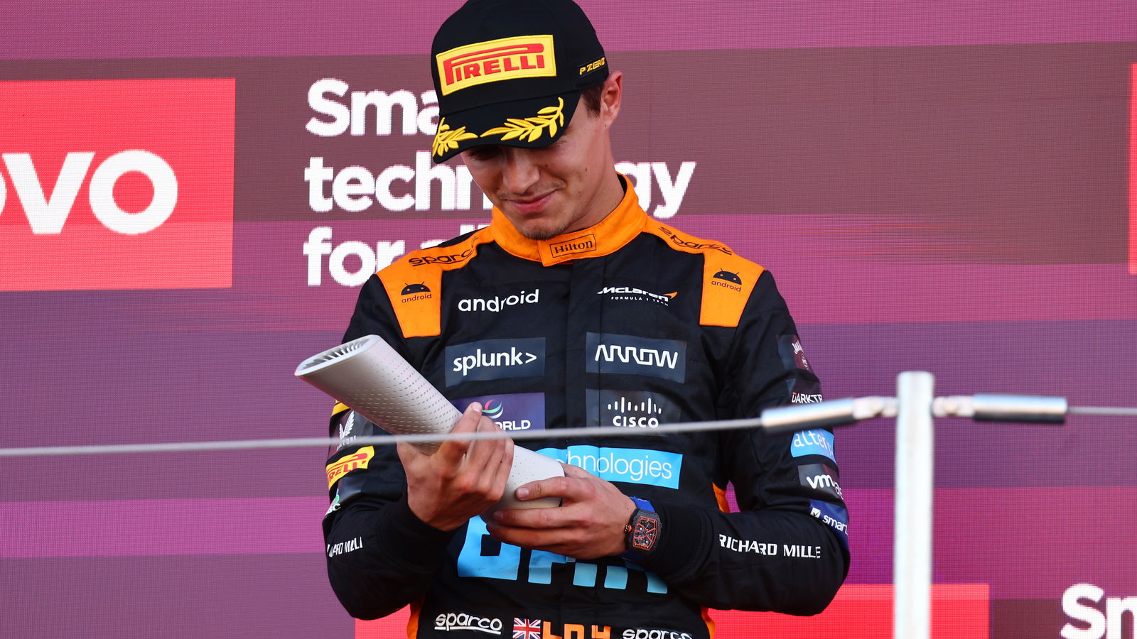 Norris issues “we’re coming for Red Bull” warning after double McLaren podium