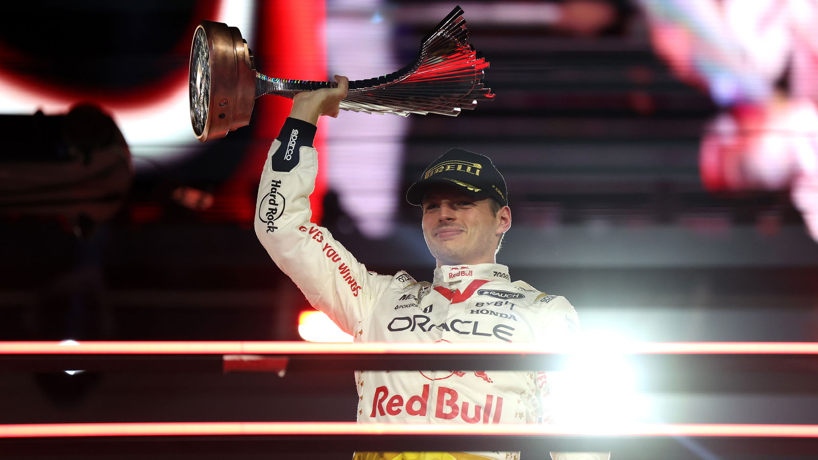Verstappen’s reaction to being asked if he stands by Las Vegas criticism
