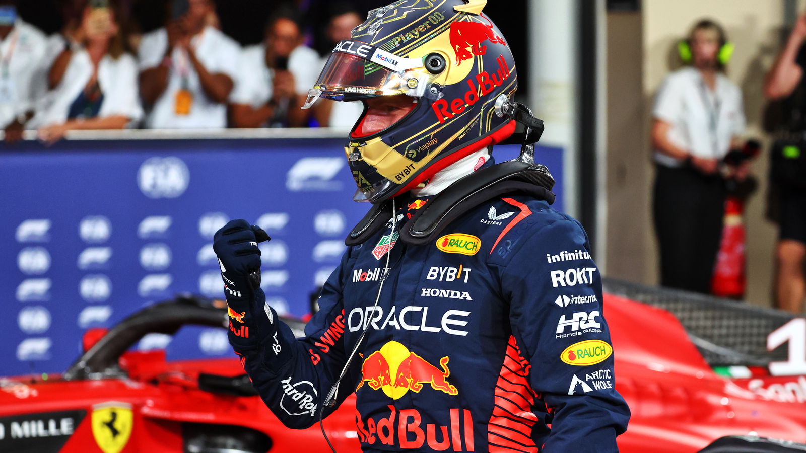 Verstappen beats Leclerc to Abu Dhabi pole as Perez underwhelms