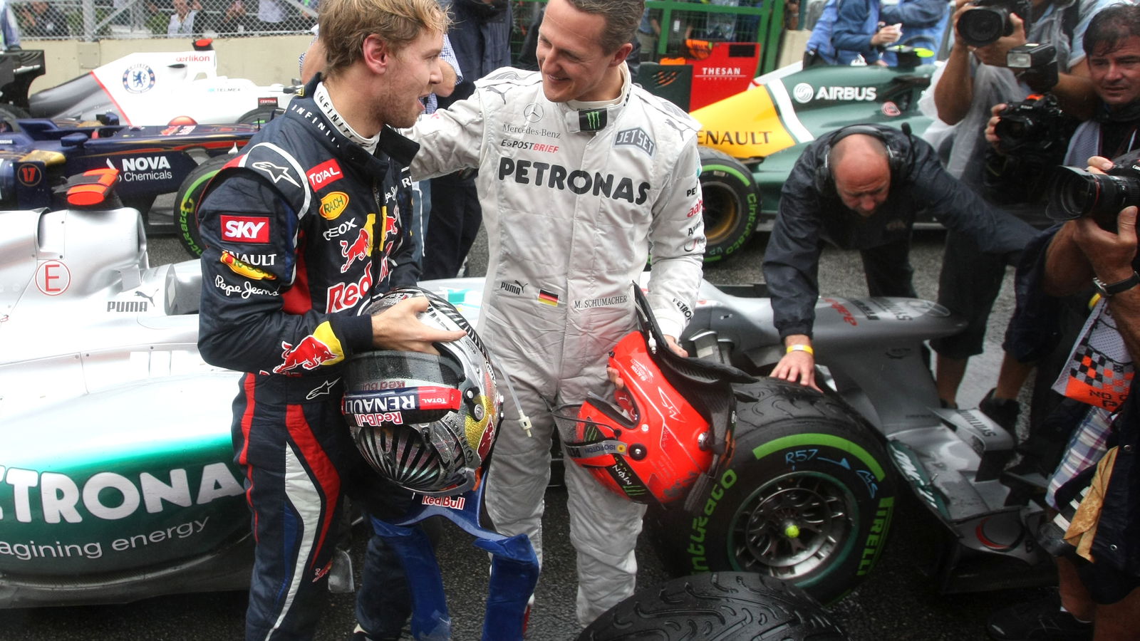 Vettel 'can’t respect Hamilton enough’ but Schumacher still F1’s best
