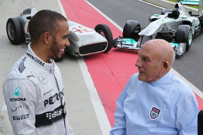 Lewis Hamilton, Stirling Moss, F1, Mercedes,