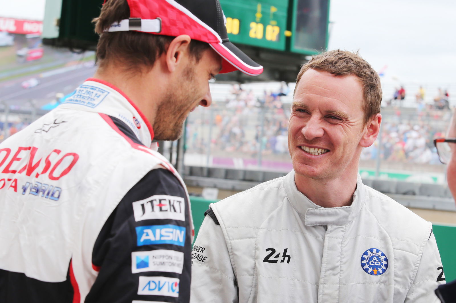 How did Michael Fassbender do in the 24 Hours of Le Mans?