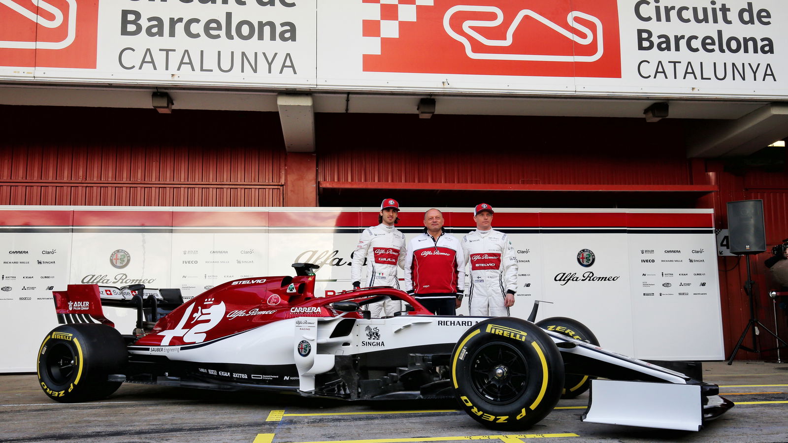 Alfa Romeo to launch 2020 F1 car at first test