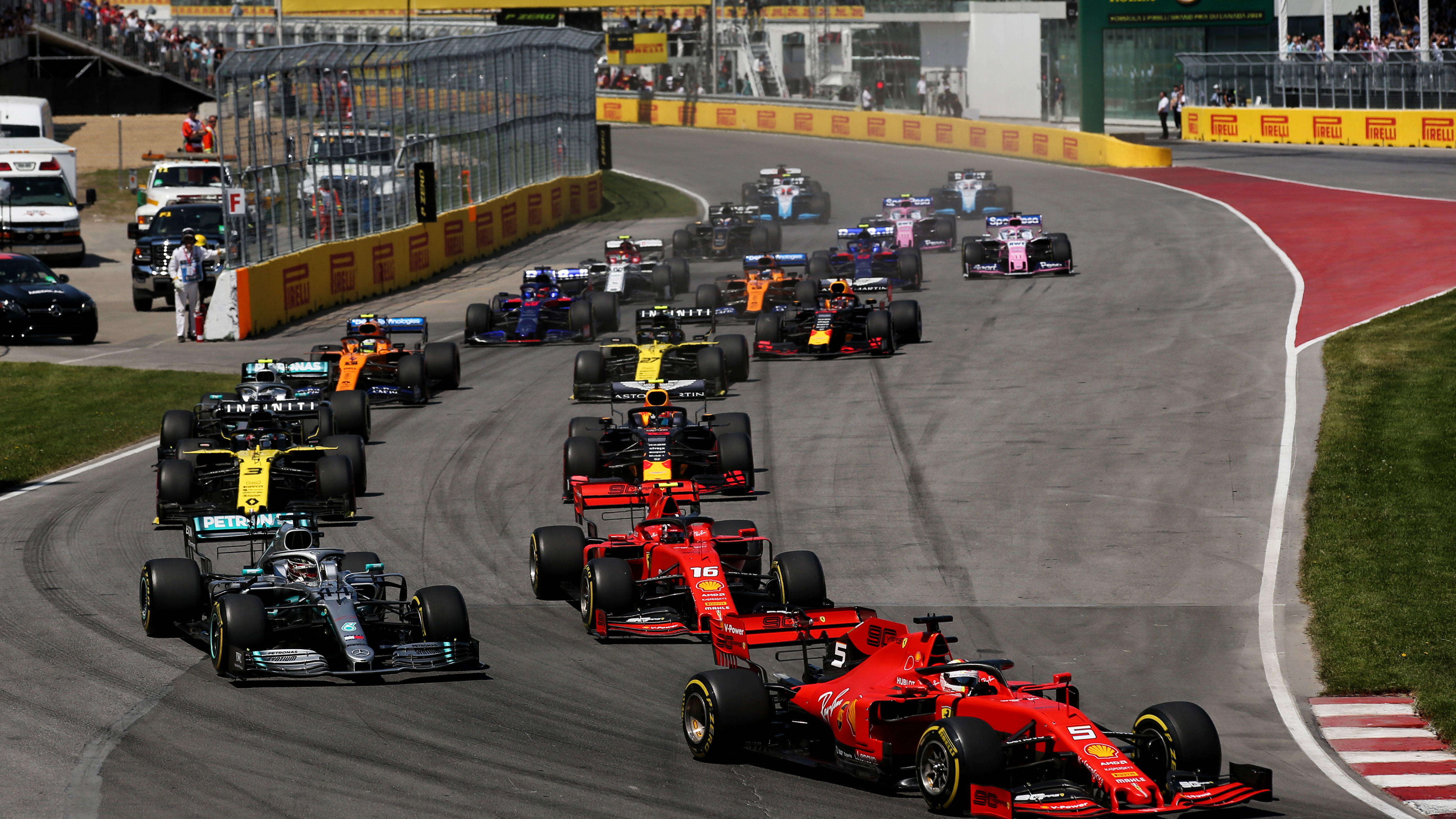 Canadian Grand Prix, start,