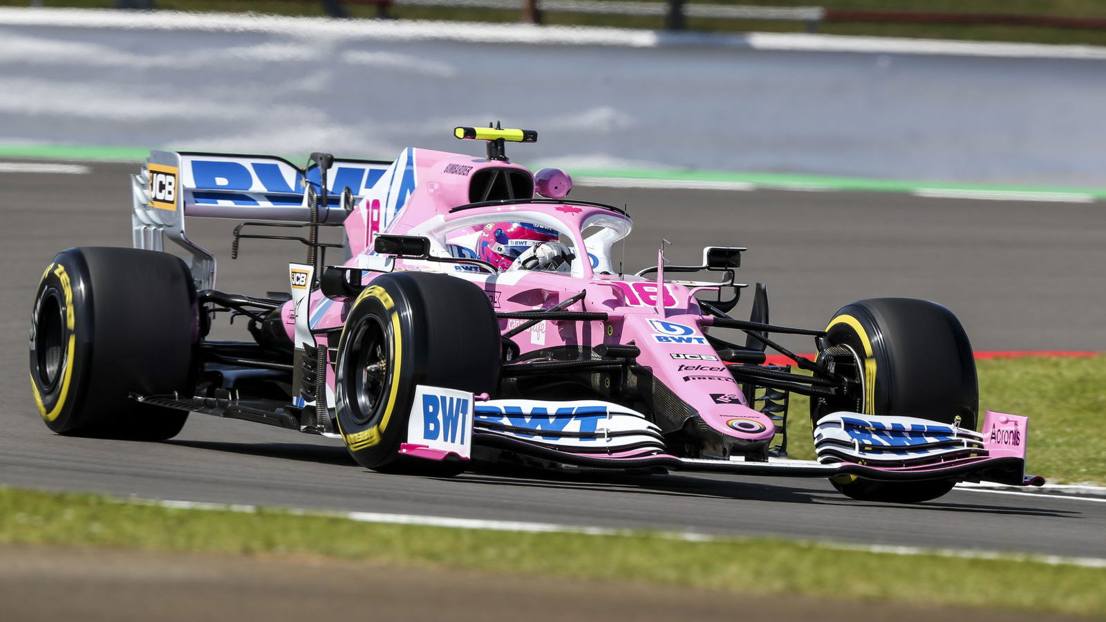 Stroll heads F1 British GP second practice, big crash for Albon
