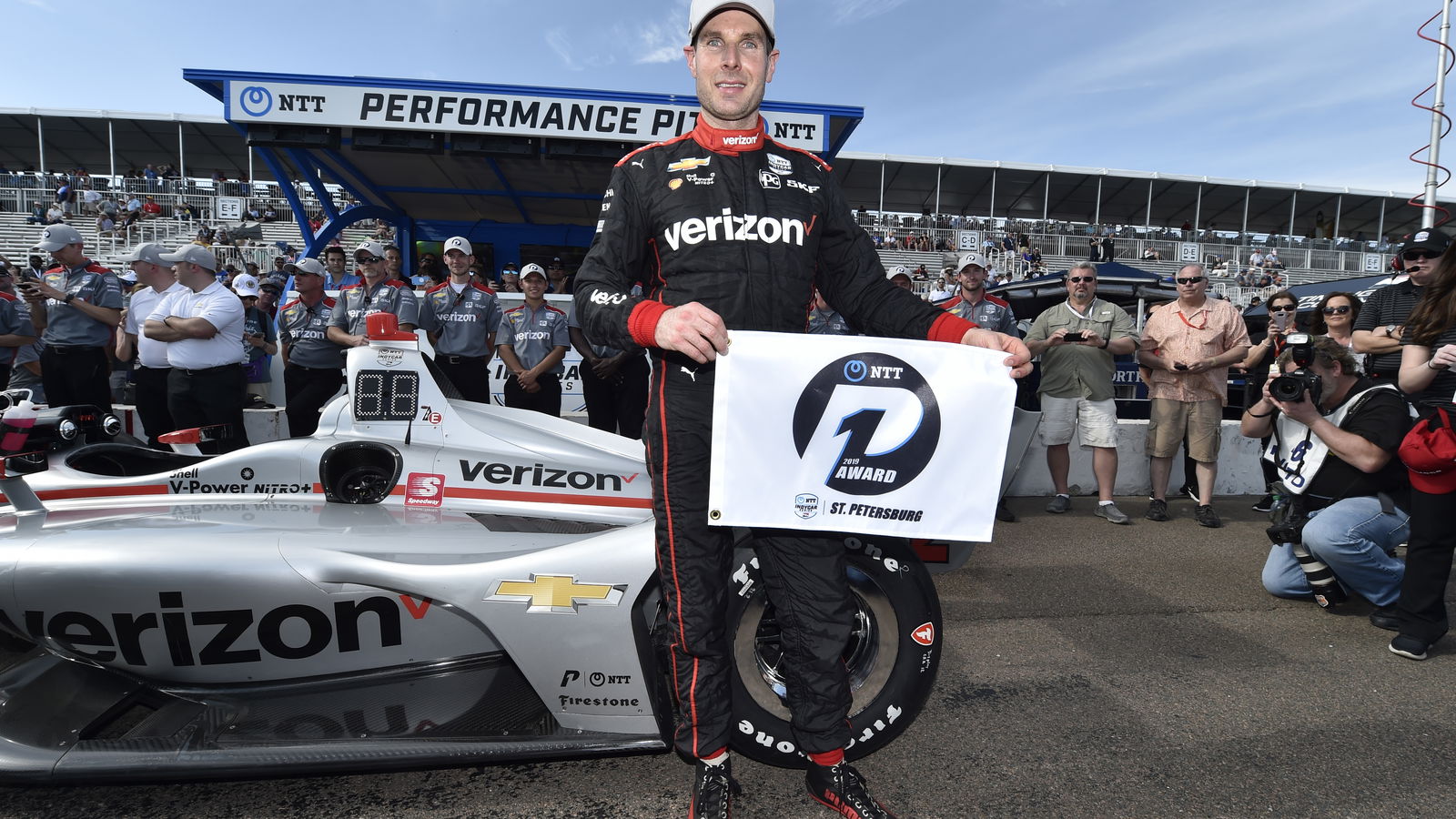 Kekuatan pips Newgarden untuk tiang St. Pete kedelapan
