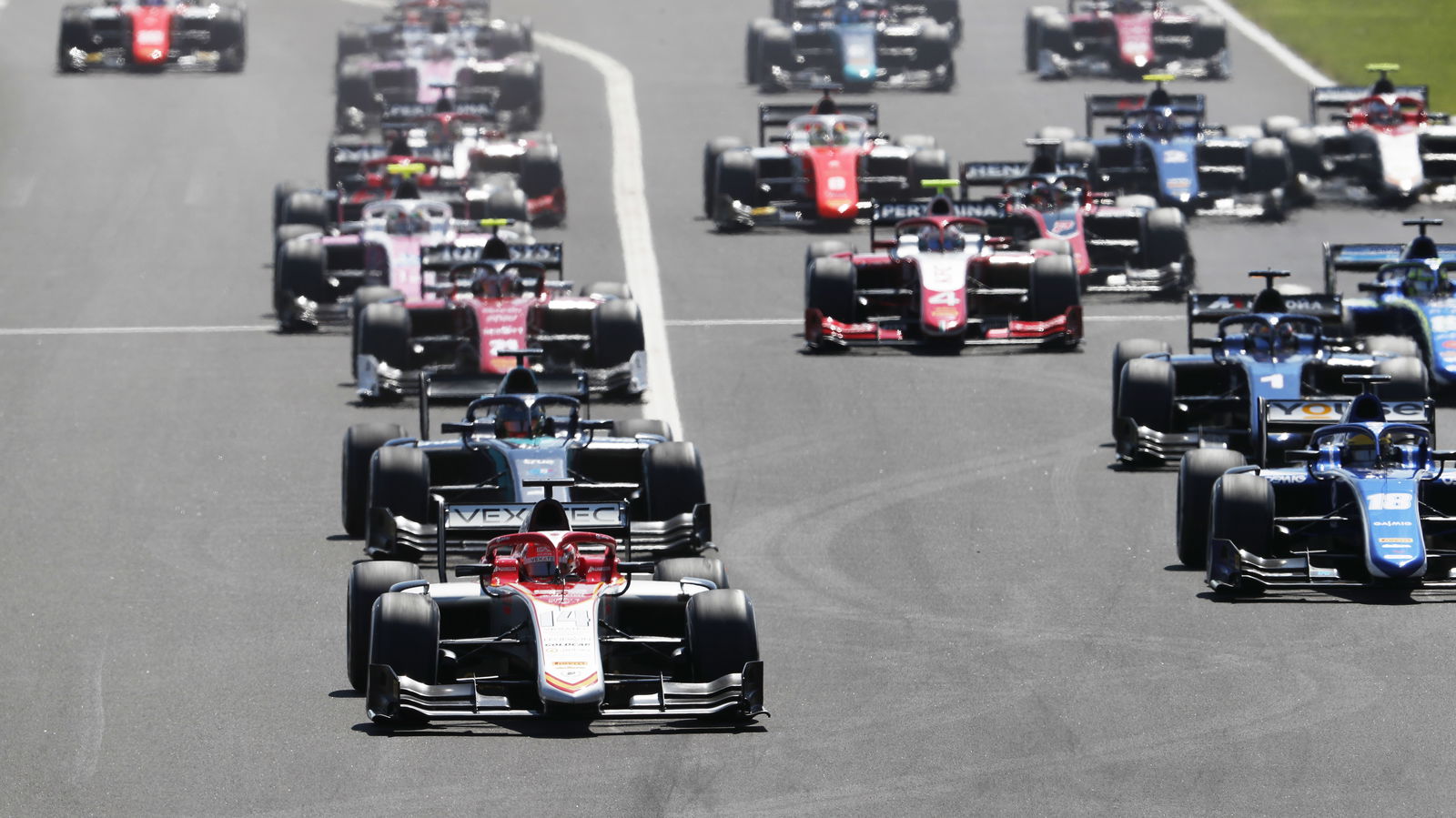 F2 Hungary - Sprint Race Results