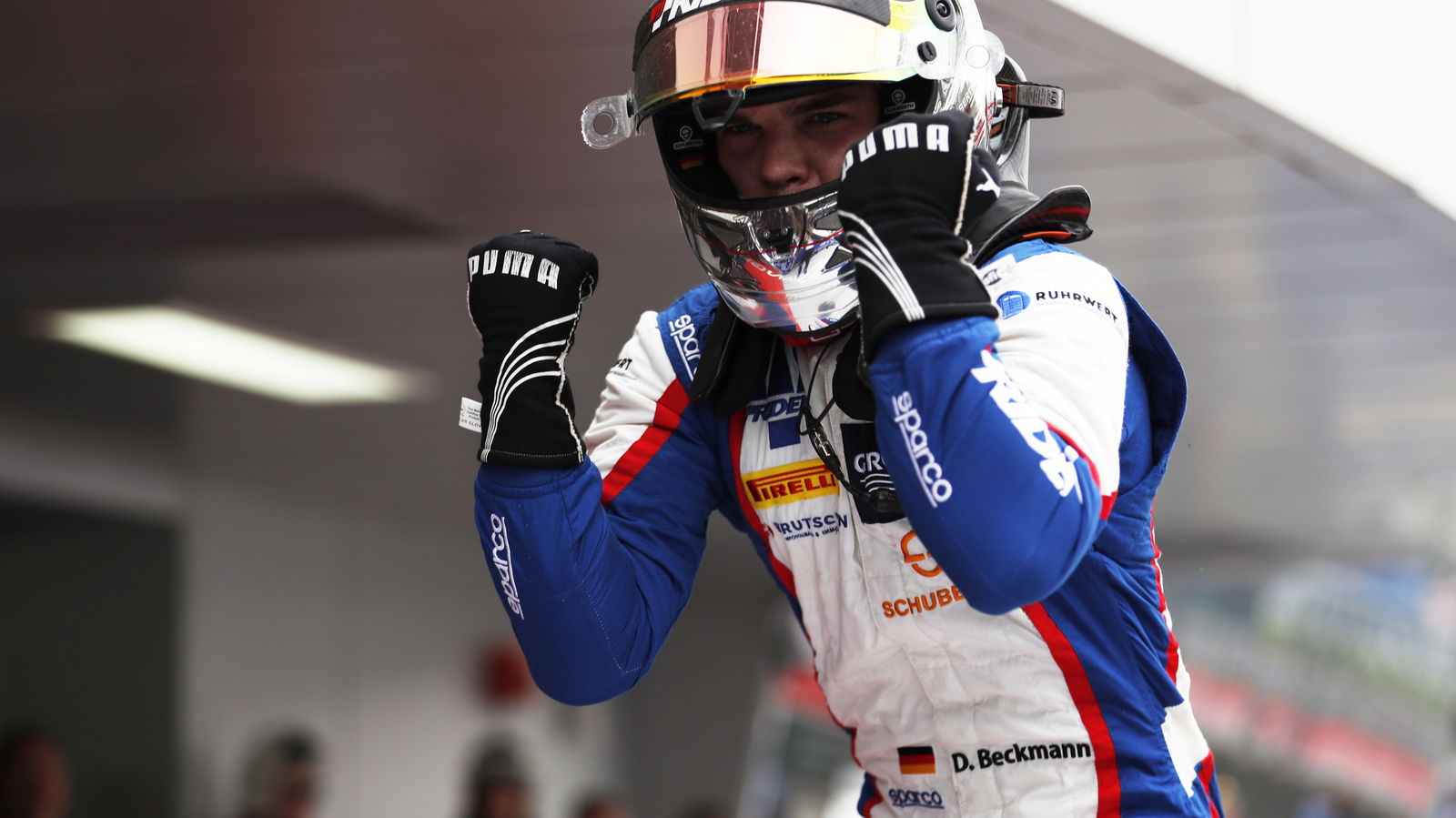 Beckmann snatches third GP3 win from Mawson on last lap