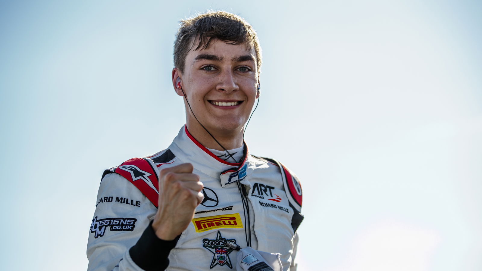 Russell takes maiden F2 pole to end Albon’s run