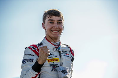 Russell takes maiden F2 pole to end Albon’s run