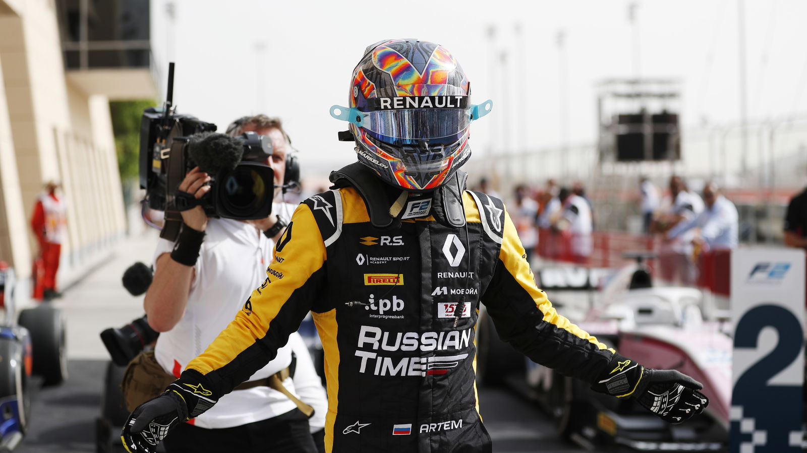 Markelov wins from sixth in Bahrain F2 sprint race