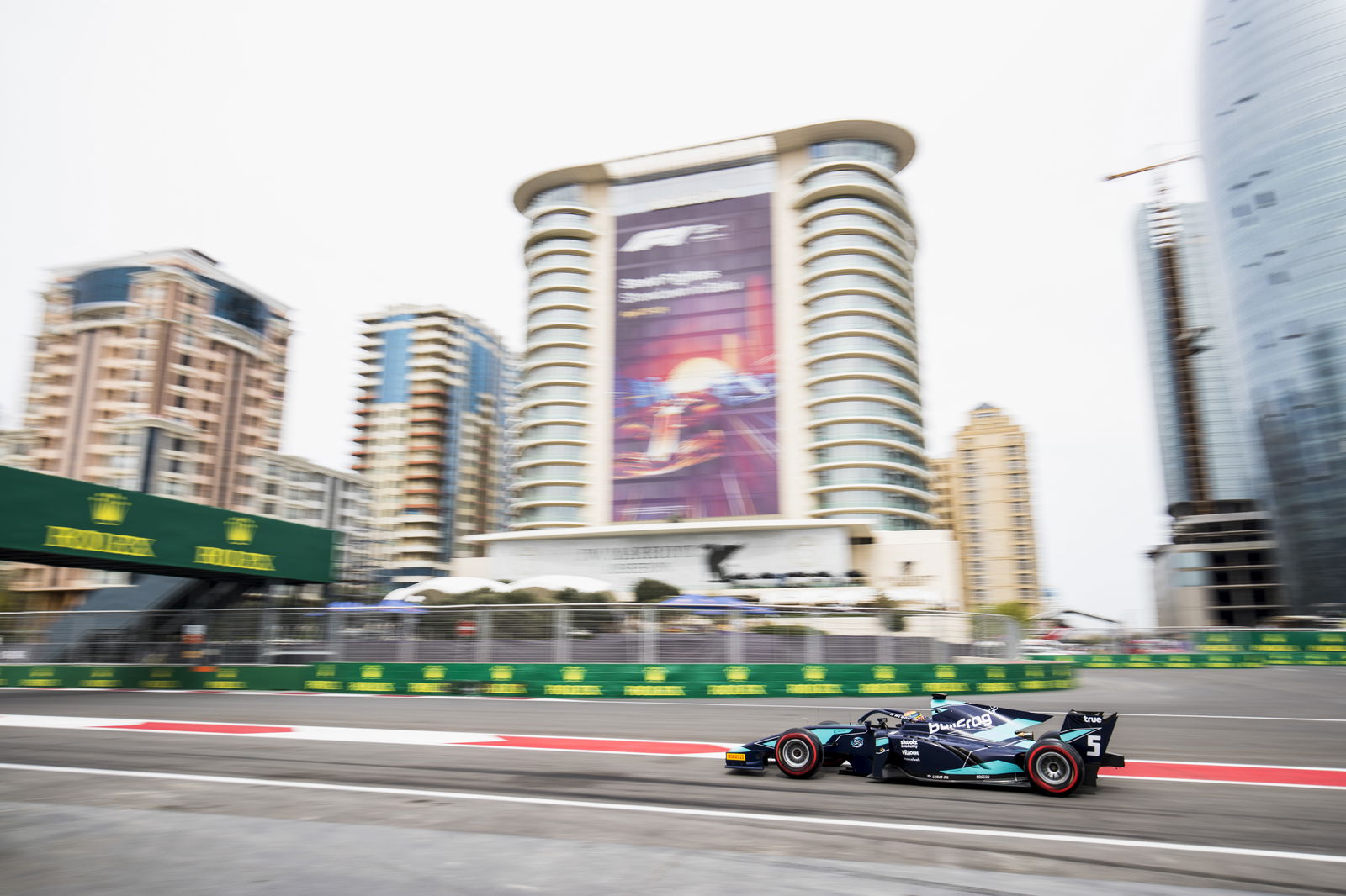 F2 Azerbaijan - Sprint Race Results