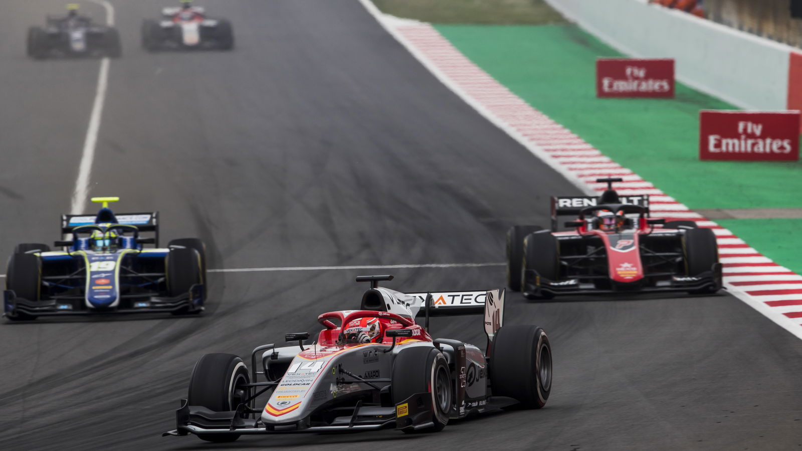 F2 Spain - Sprint Race Results