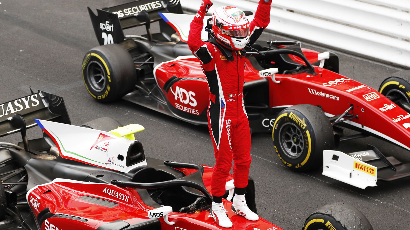 Fuoco mengalahkan Norris untuk meraih kemenangan dalam balapan sprint F2 Monaco yang dramatis