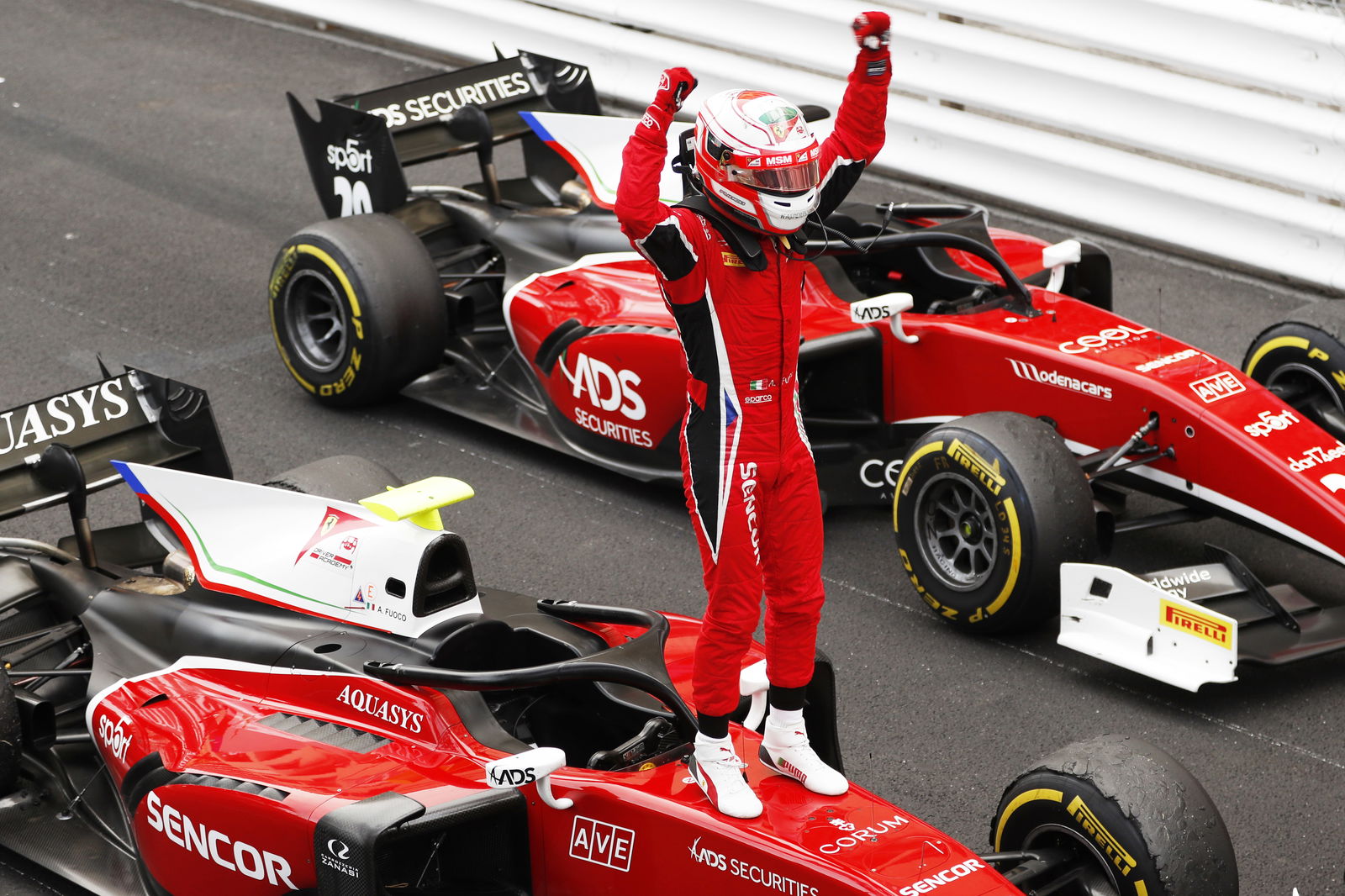 F2 Monaco - Hasil balapan sprint