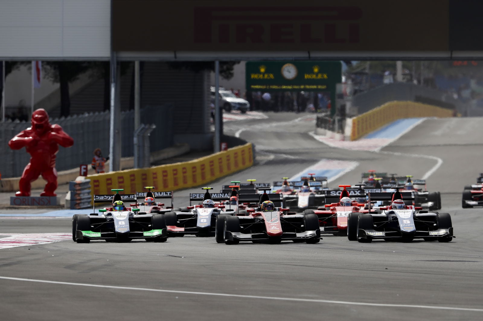 Boccolacci excluded, handing Hubert maiden GP3 win