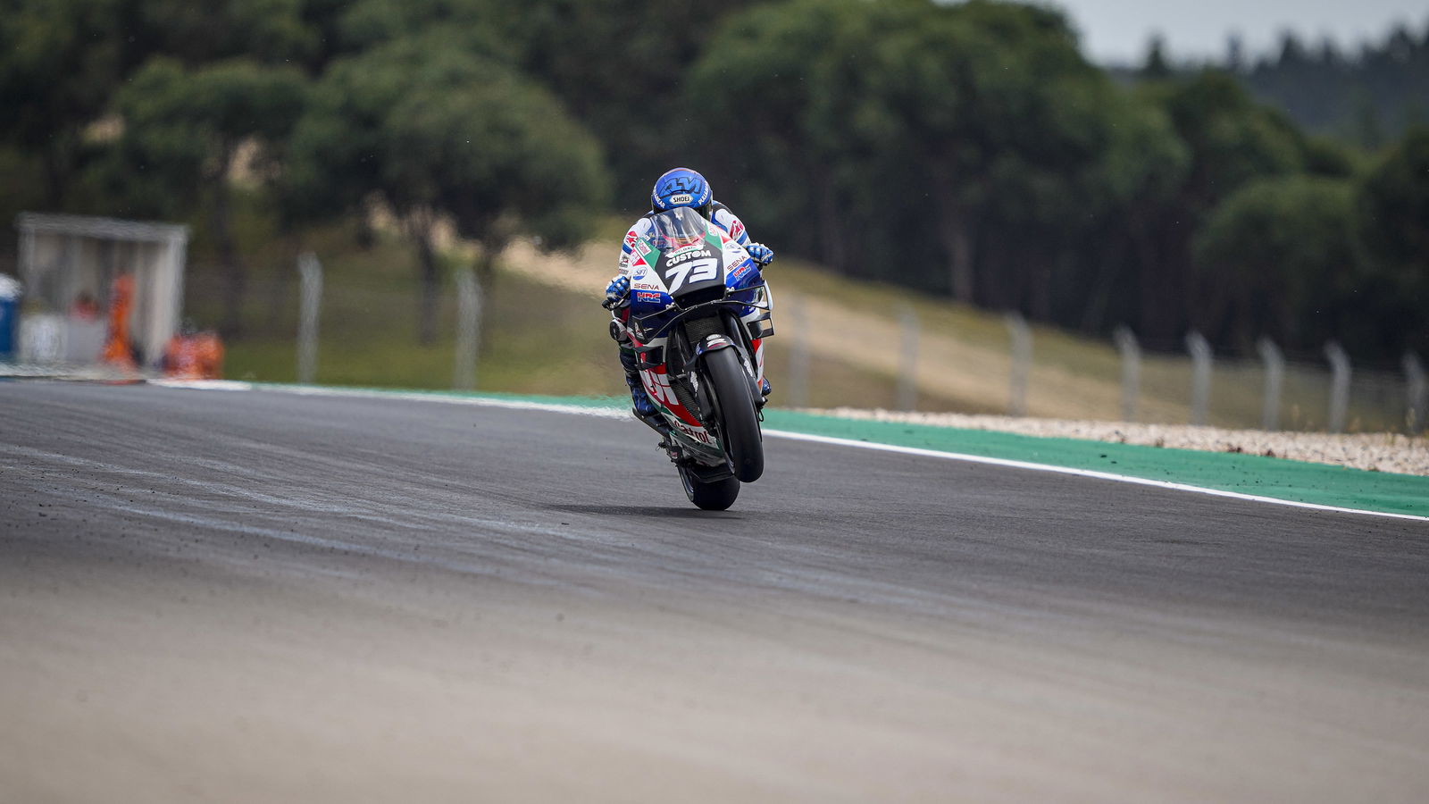 Alex Marquez ‘happy’ with rhythm, ‘ok’ after big FP3 crash