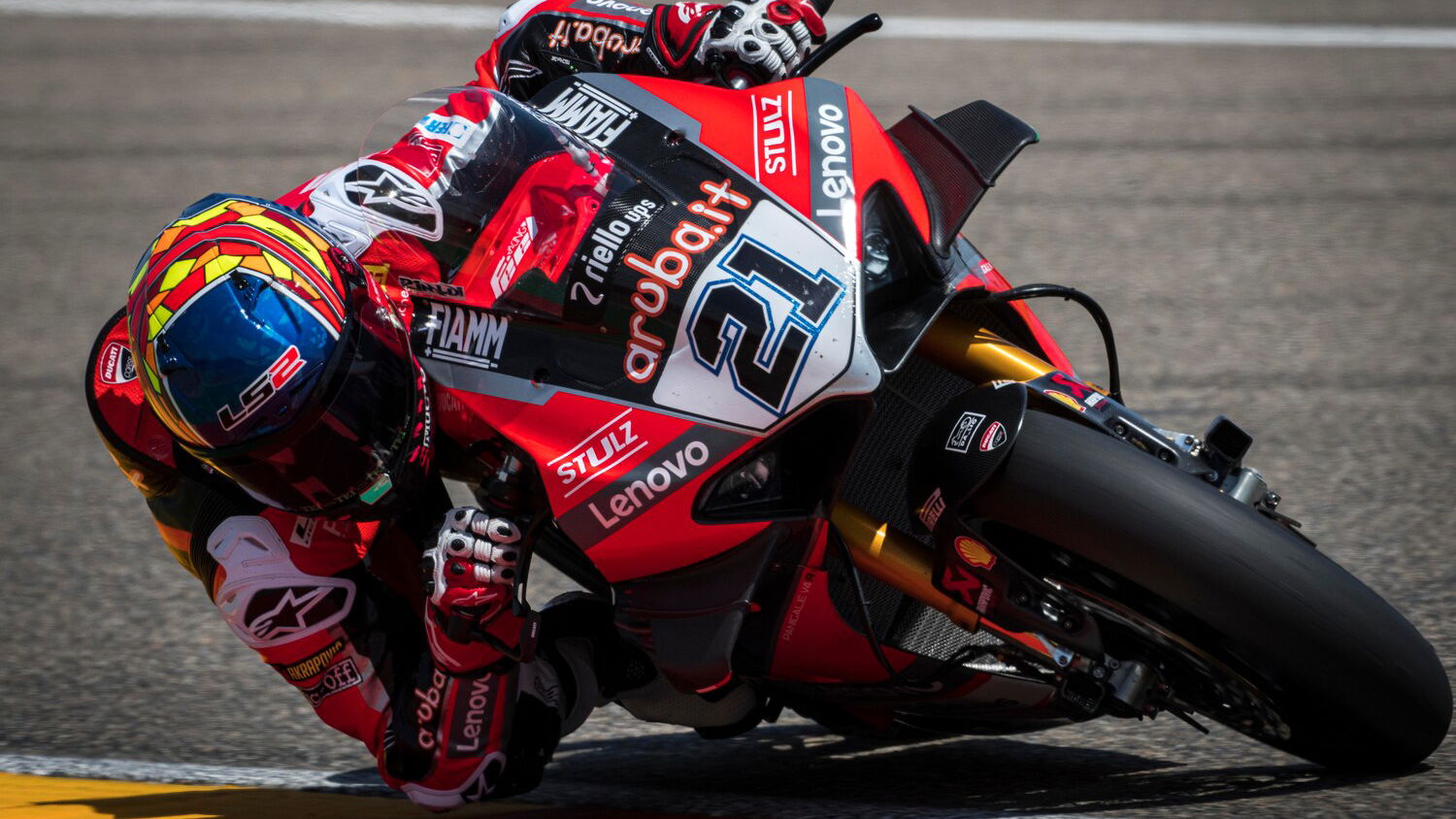 Michael Rinaldi Lakoni Debut Pabrikan Ducati di MotorLand Aragon