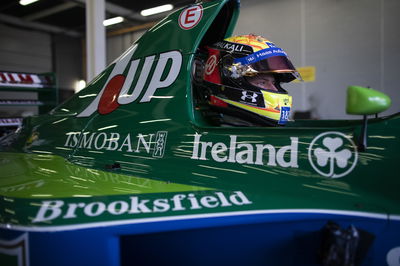 Schumacher completes run in father’s Jordan 191 F1 car