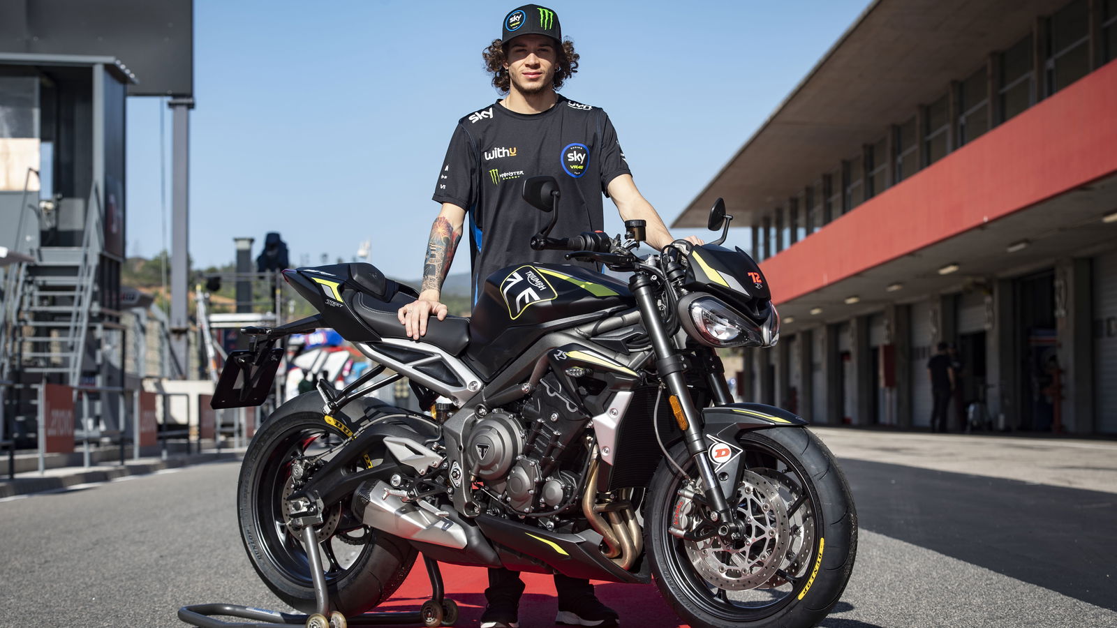 Bezzecchi awarded Triumph Street Triple RS for trophy win… but he can’t ride it