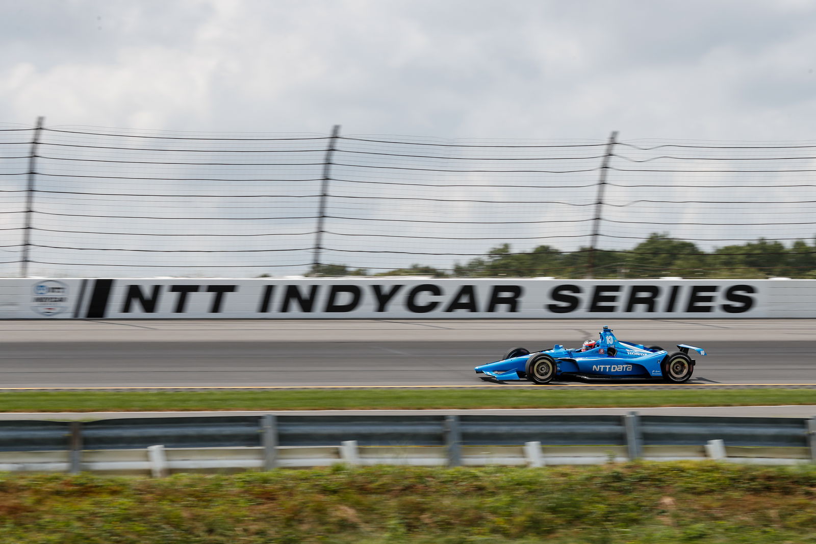 Santino Ferrucci paces opening Bommarito 500 practice