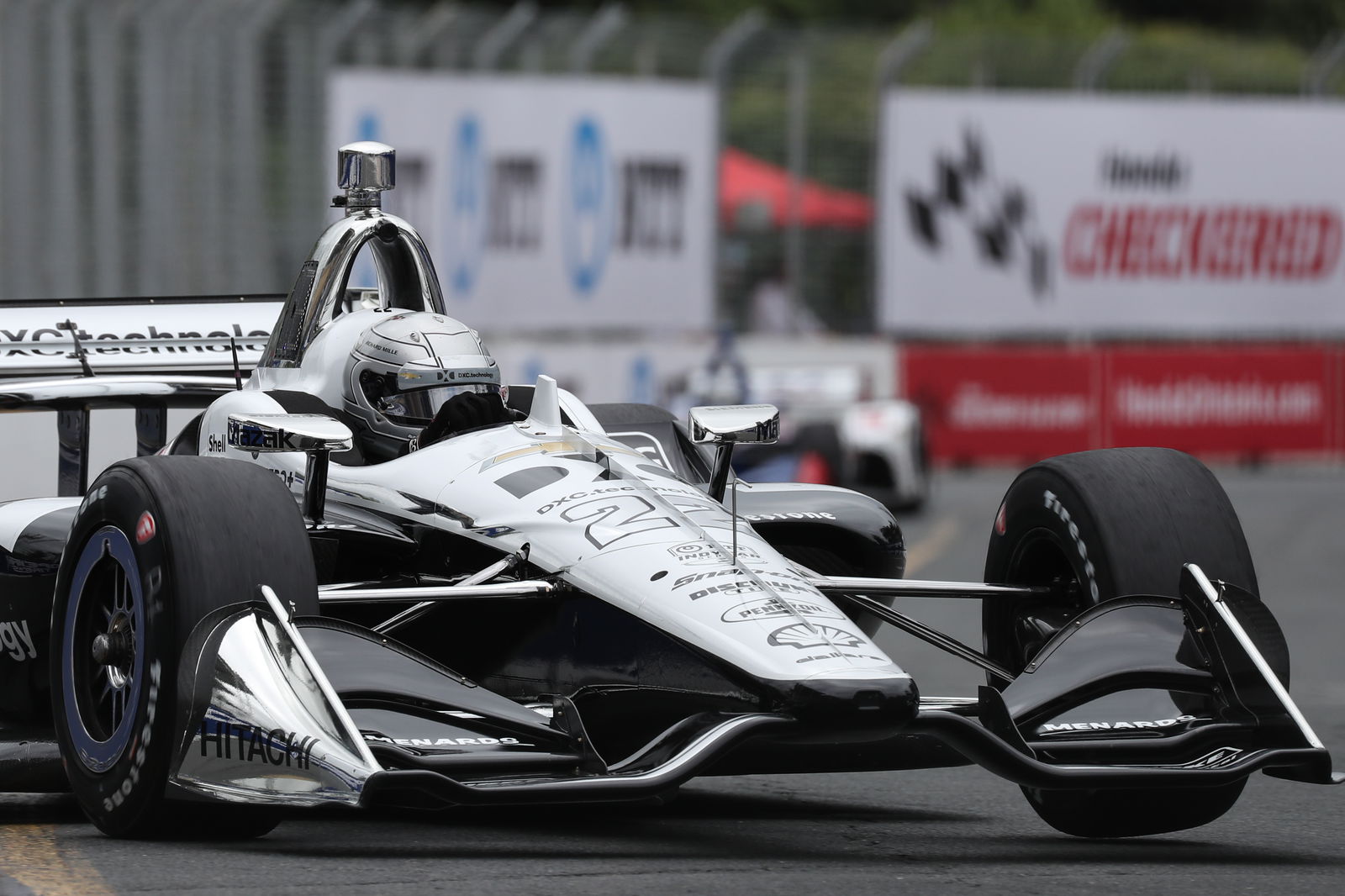 Simon Pagenaud roars to Toronto Pole as rivals fall by the wayside