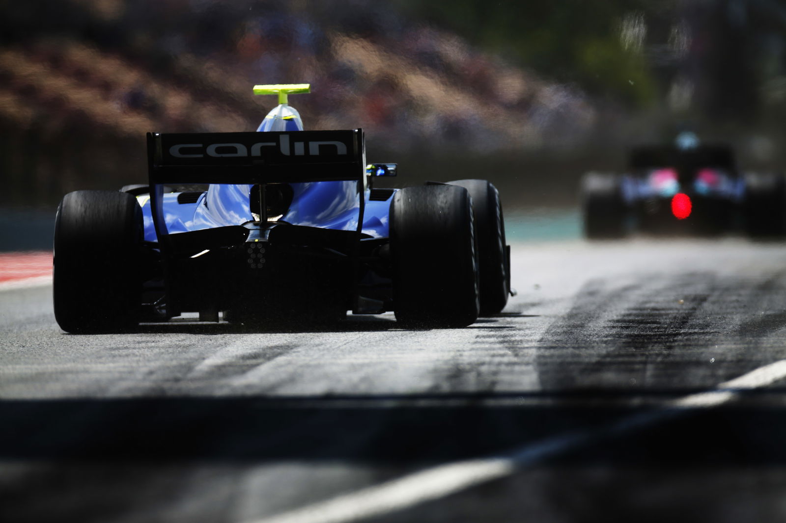 Russell wins rain-hit F2 Barcelona feature race