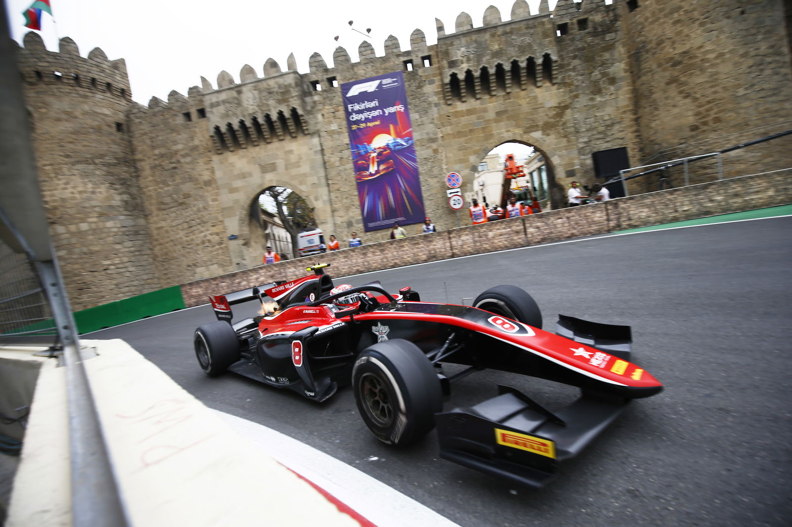 F2 Azerbaijan - Sprint Race Results