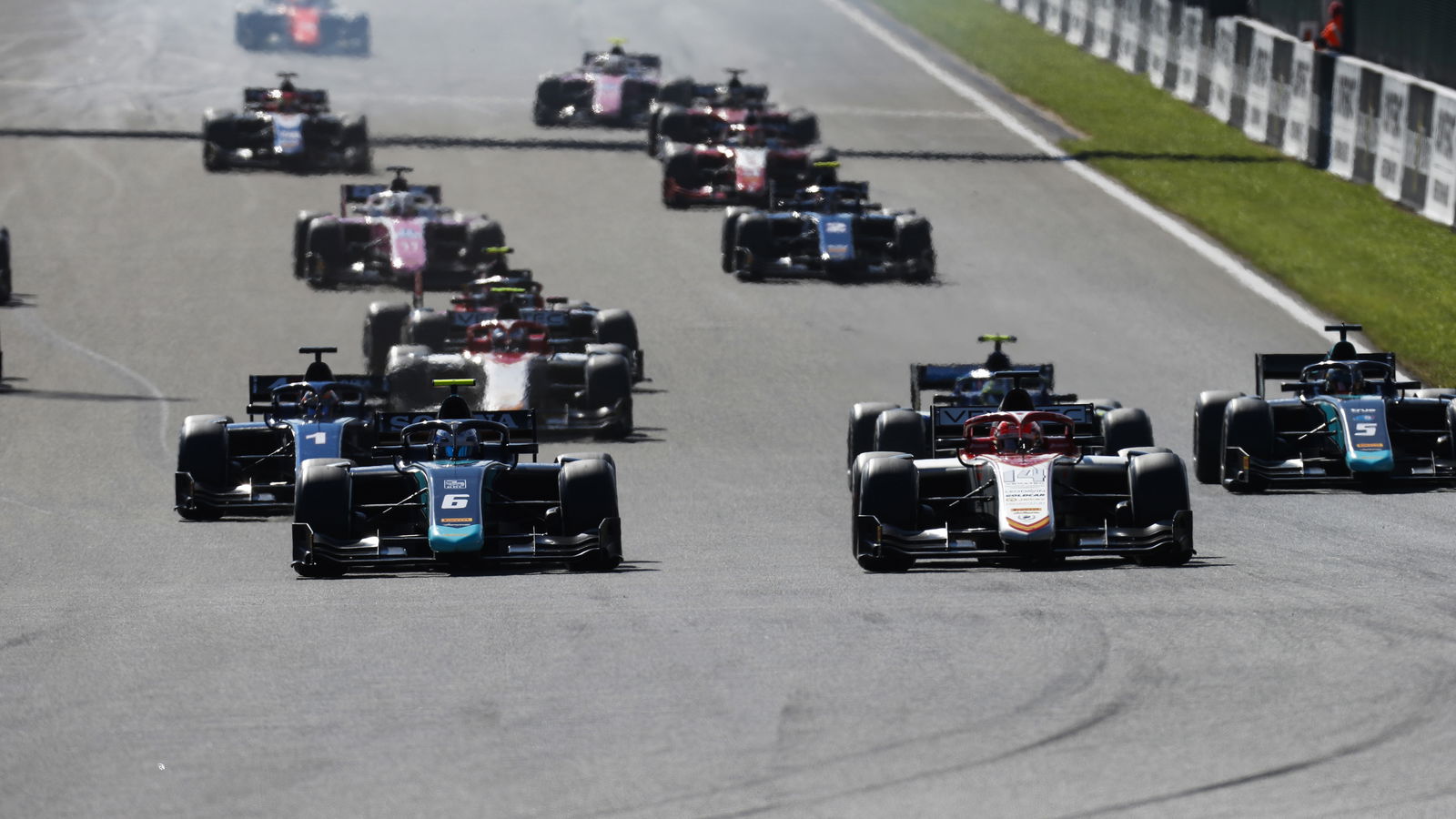 F2 Belgium - Sprint Race Results 