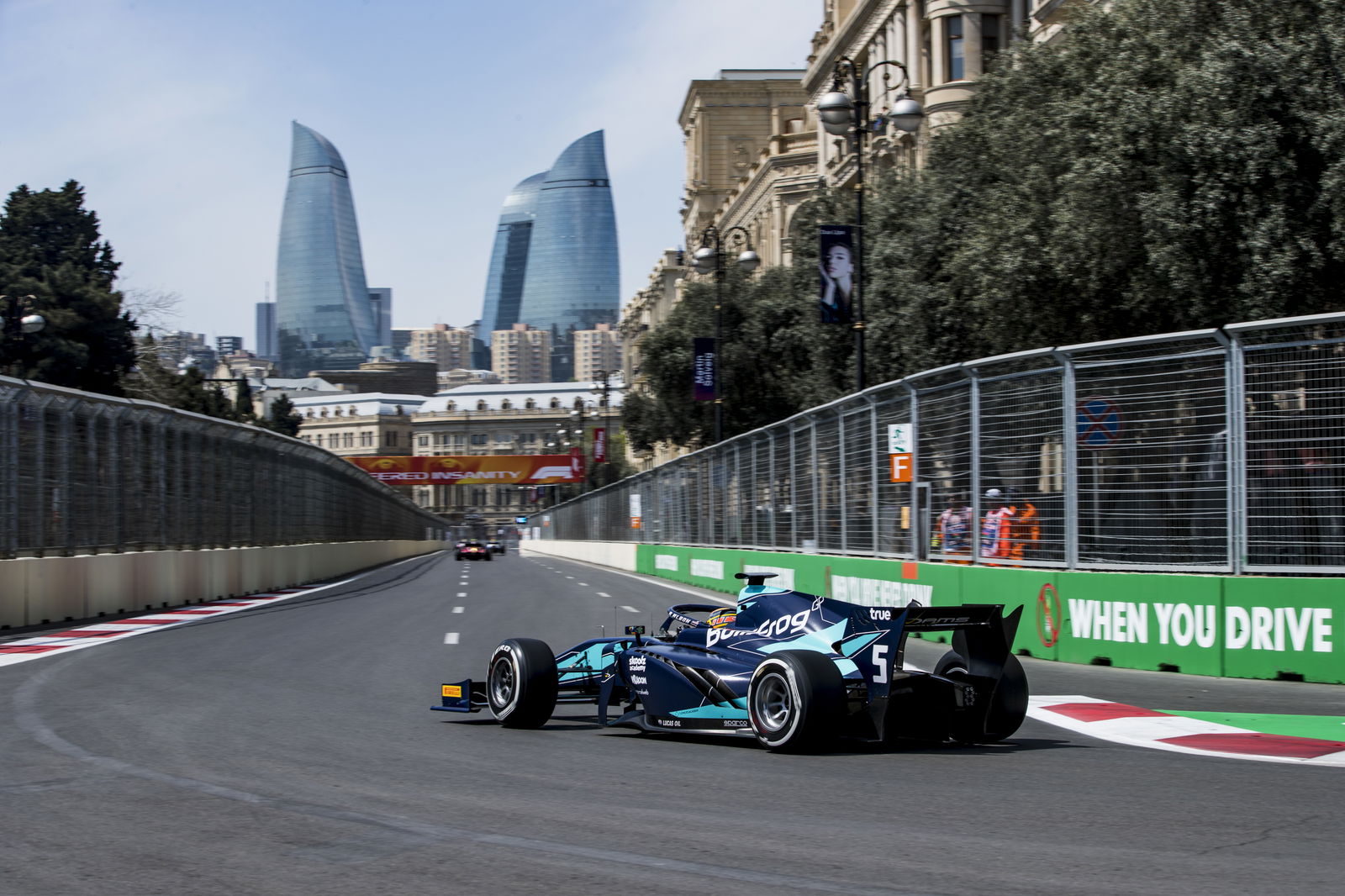 F2 Azerbaijan - Feature Race Results