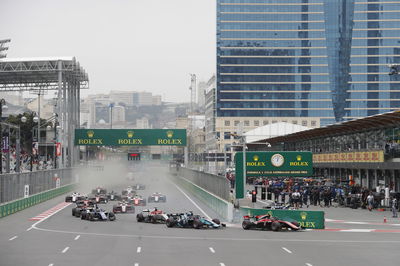 Albon claims maiden F2 win in chaotic Baku feature race