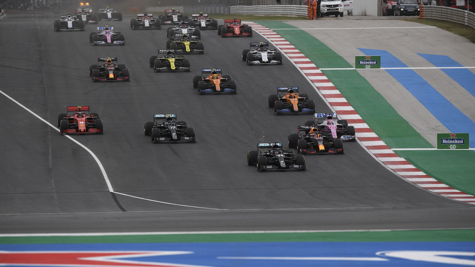 F1 Driver Ratings - Stroll and Vettel flop as teammates shine at Portuguese GP
