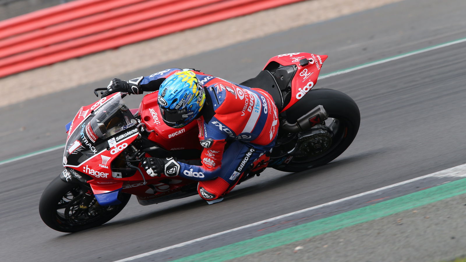 Brookes and Iddon fast for Ducati at Silverstone BSB test