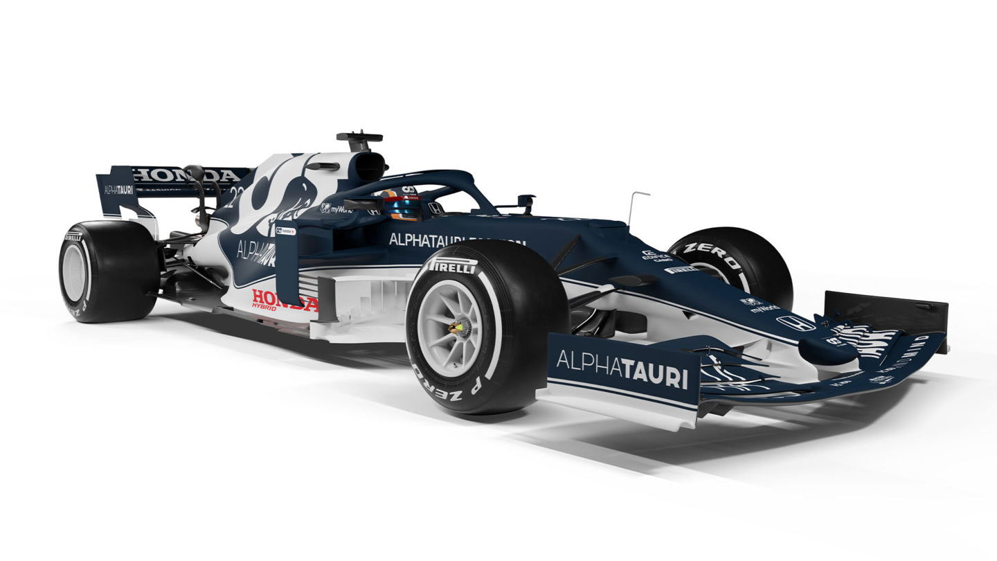 AlphaTauri meluncurkan mobil F1 AT02 menjelang musim 2021