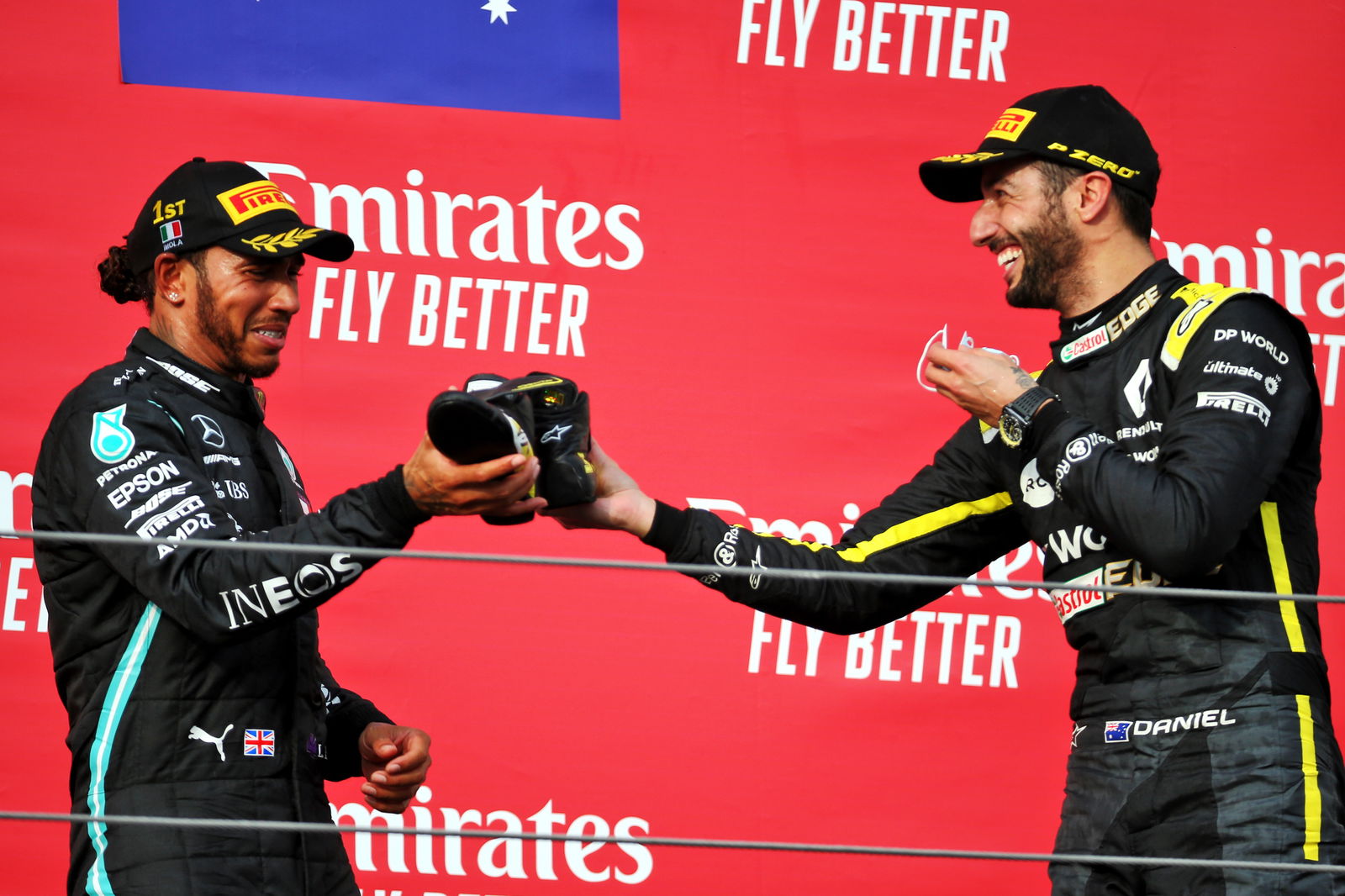 F1 drivers rally around devastated Russell after costly Imola crash