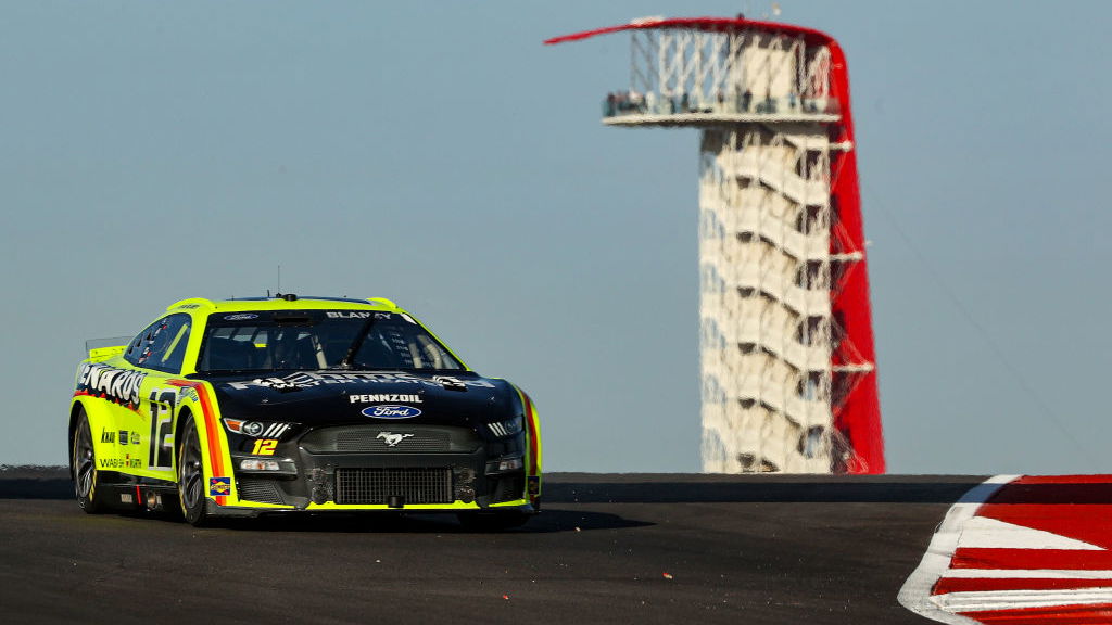 Ryan Blaney Recovers From Crash To Take Pole at COTA