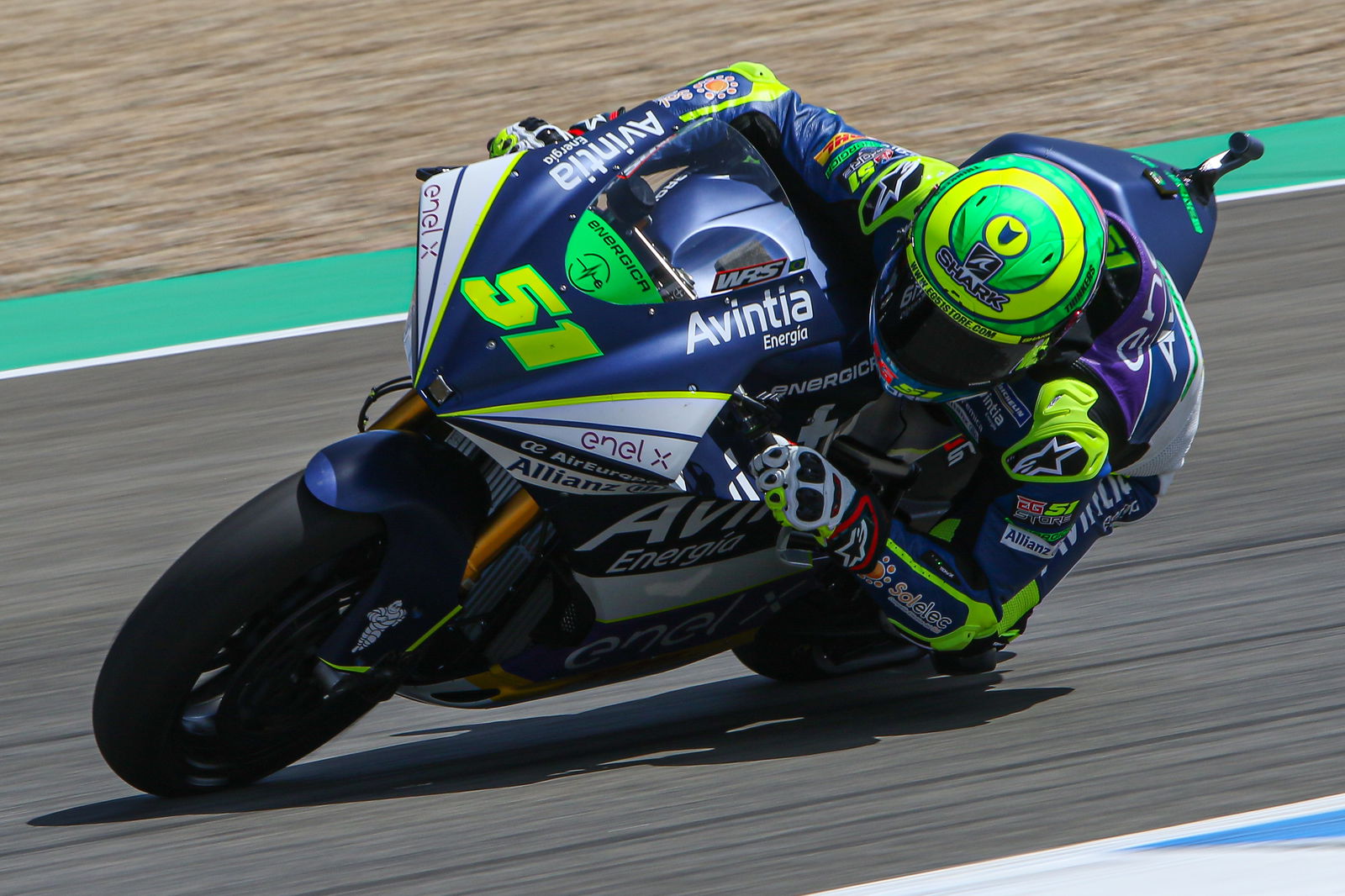 Rins hospitalised after huge shunt, doubt for Spanish MotoGP race
