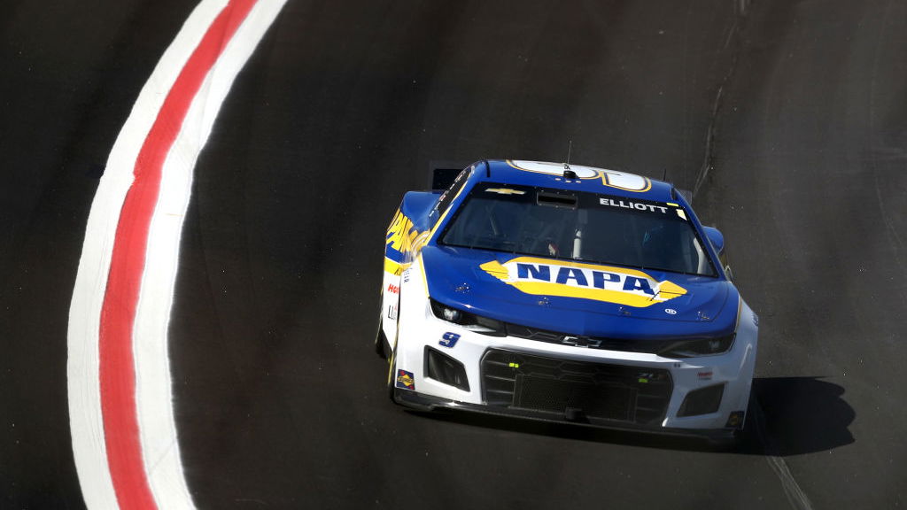 Chase Elliott on Pole at Atlanta after Rain Cancels Qualifying