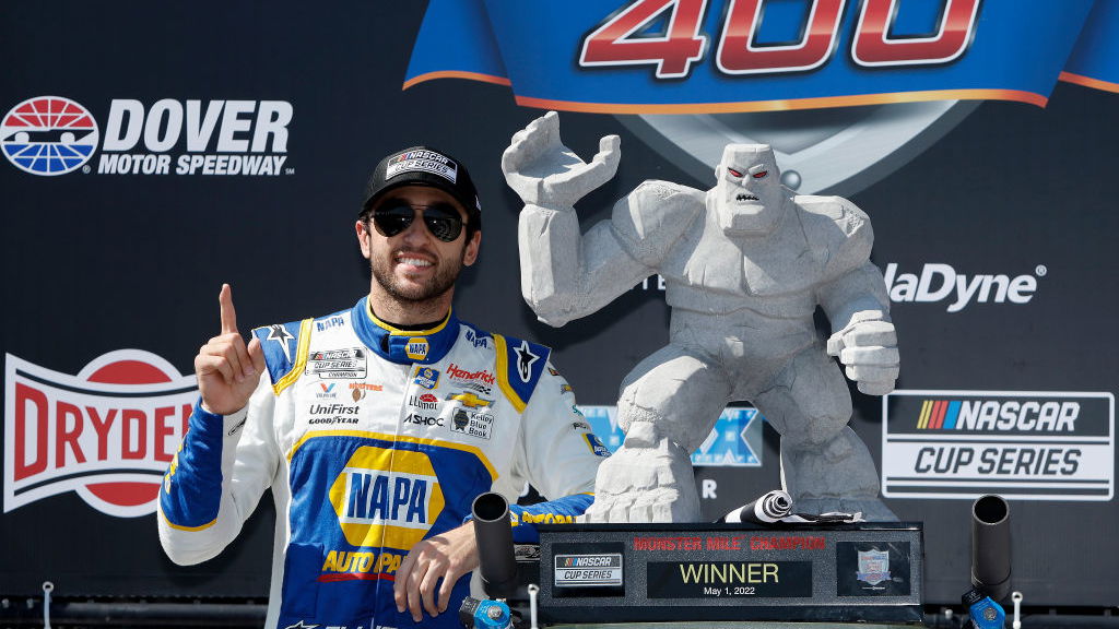 Chase Elliott Conquers Postponed Monster Mile Race