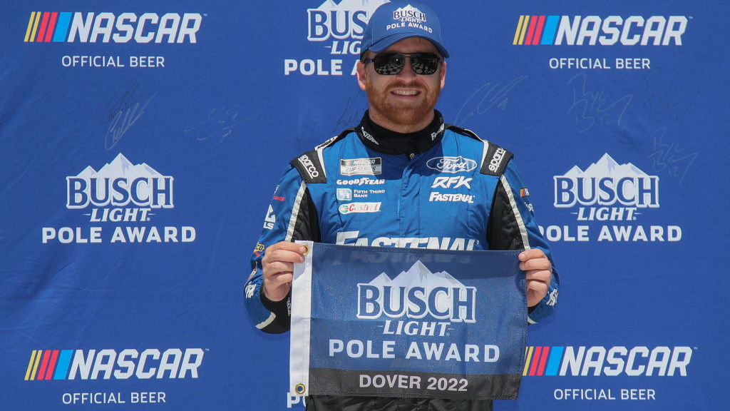 Chris Buescher Secures First Career Pole at Dover 