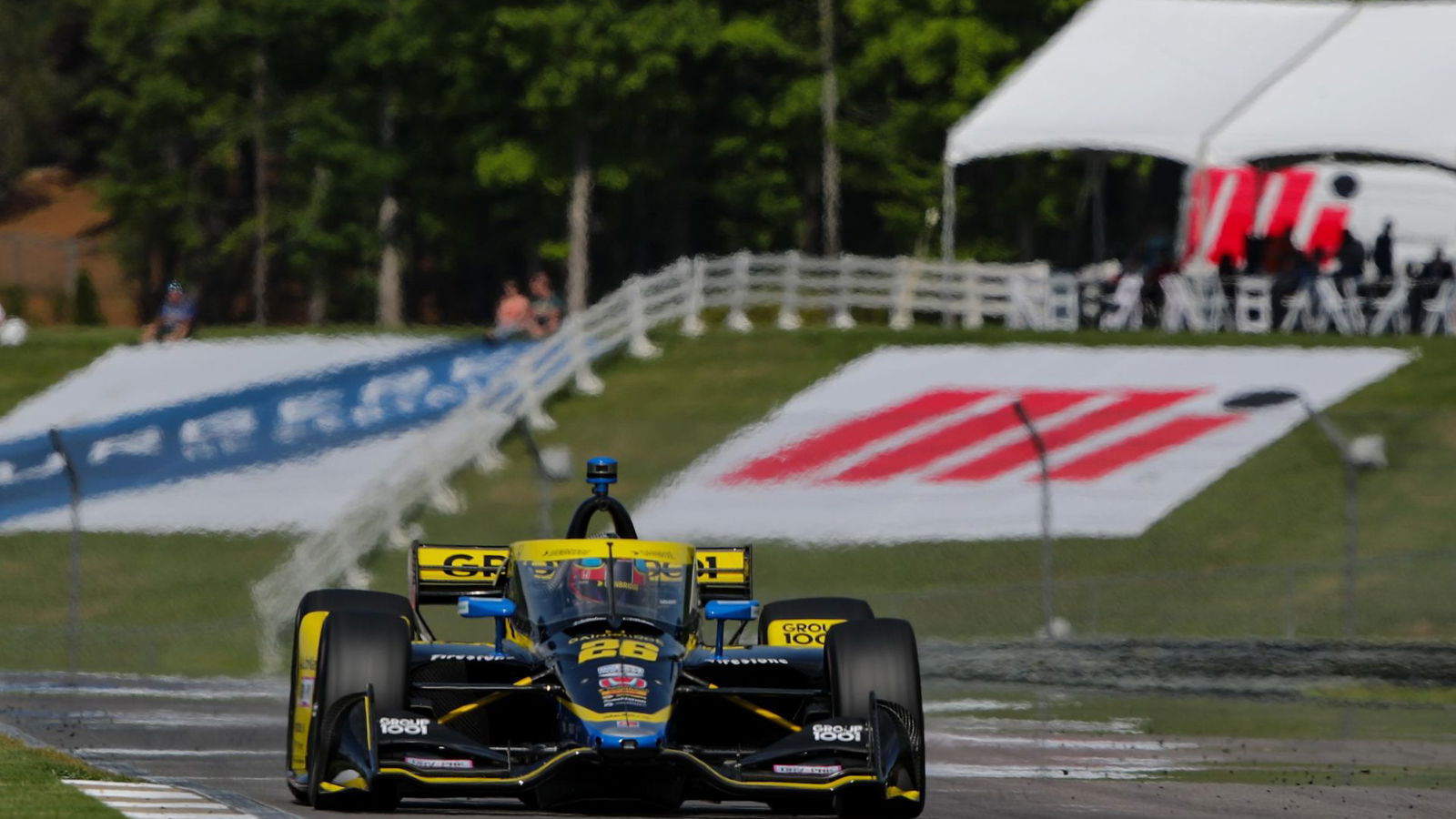 Colton Herta, Andretti Lead Friday Barber Practice