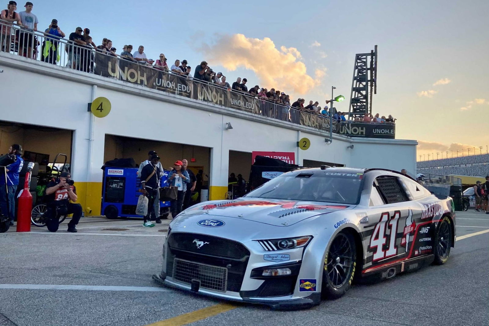 Harrison Burton Leads Daytona 500 Final Practice 