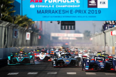 Bentrokan BMW menyerahkan kemenangan Formula E. d'Ambrosio Marrakesh