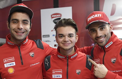 Danilo Petrucci, Andrea Saveri, Michele Pirro, Ducati,