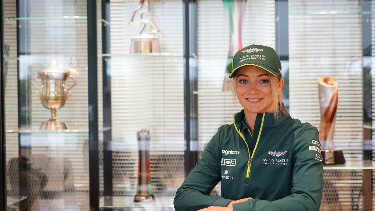 Aston Martin F1 team signs W Series star Hawkins as driver ambassador