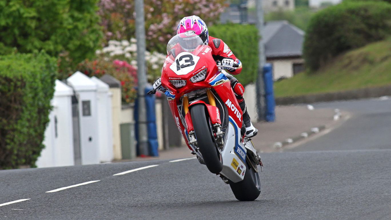 Johnston leads Superbike practice at NW200
